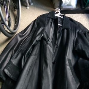 Preston an york leather coat